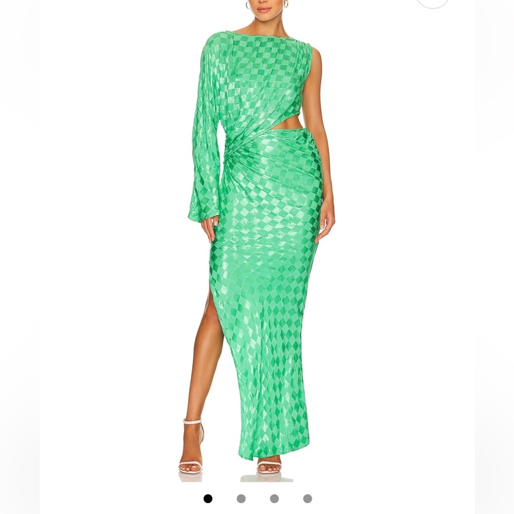Jen’s Pirate Booty Green Maxi Dress